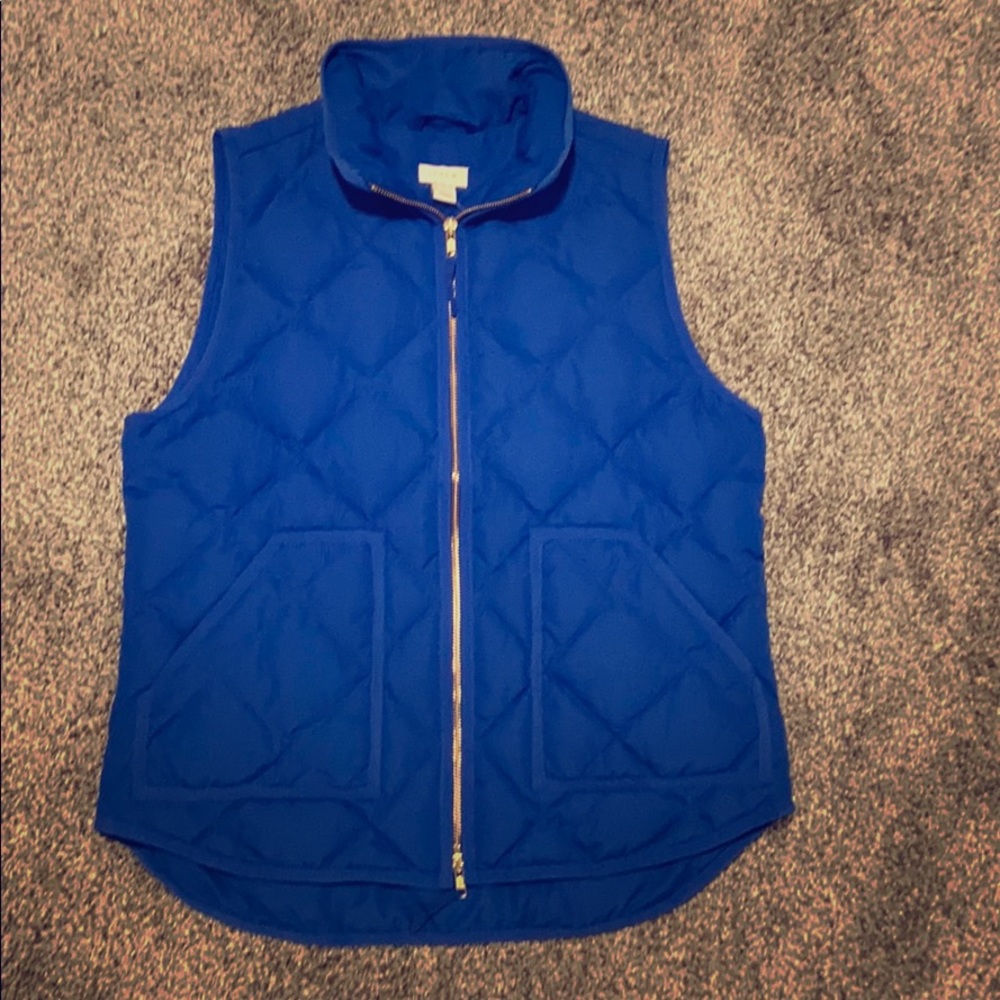 NWT J. Crew Factory Quilted Down Vest
